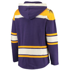 Minnesota Vikings '47 Lacer V-Neck Pullover Hoodie - Purple/Gold online
