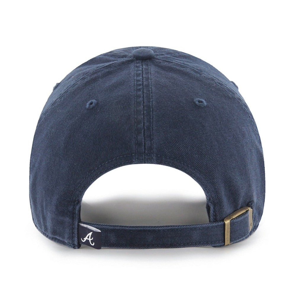 Atlanta Braves Clean Up Adjustable Hat Navy
