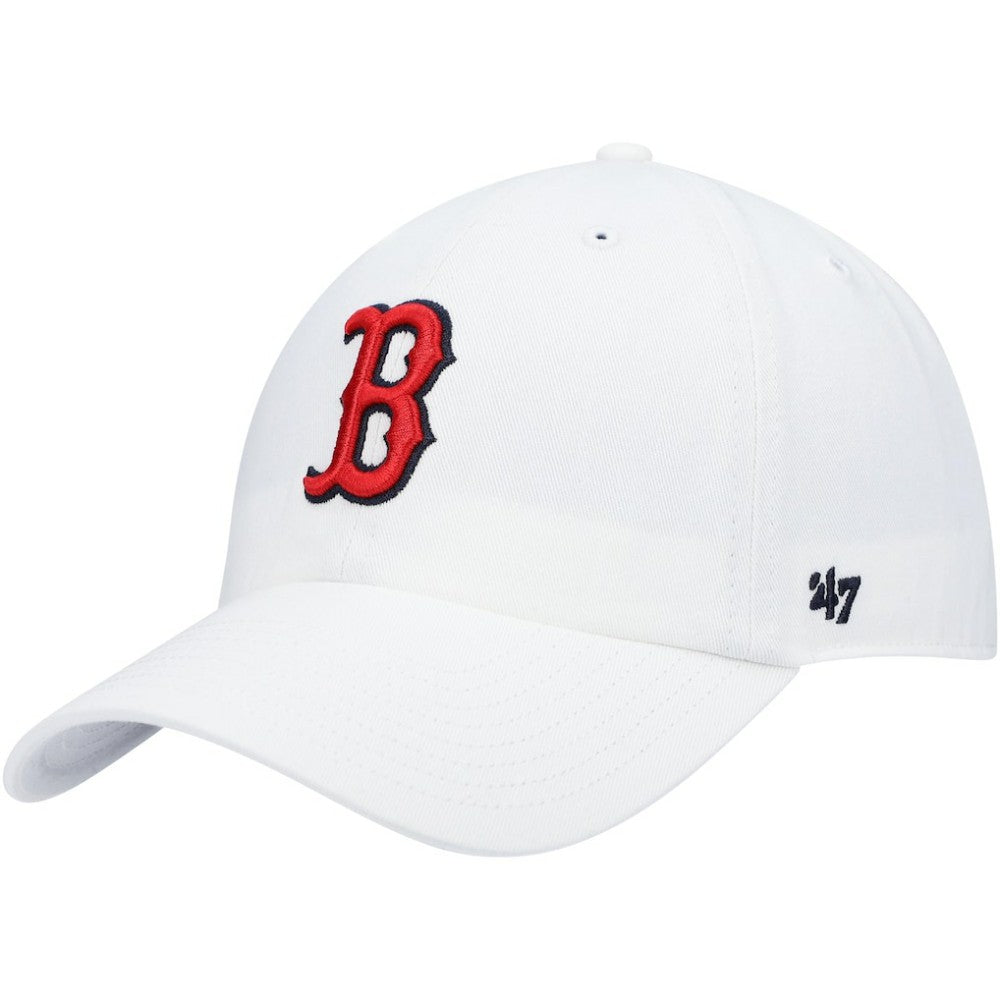 Boston Red Sox Clean Up Adjustable Hat White