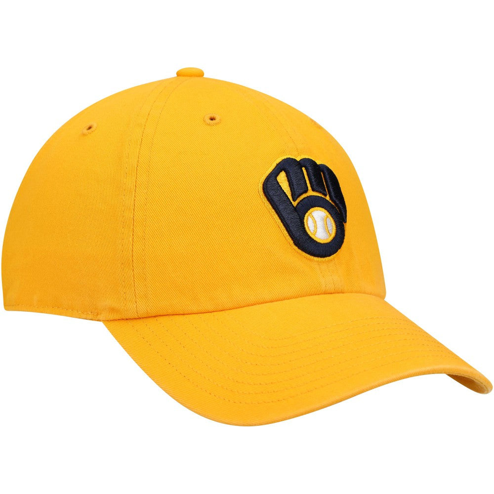 Milwaukee Brewers Clean Up Adjustable Hat Gold