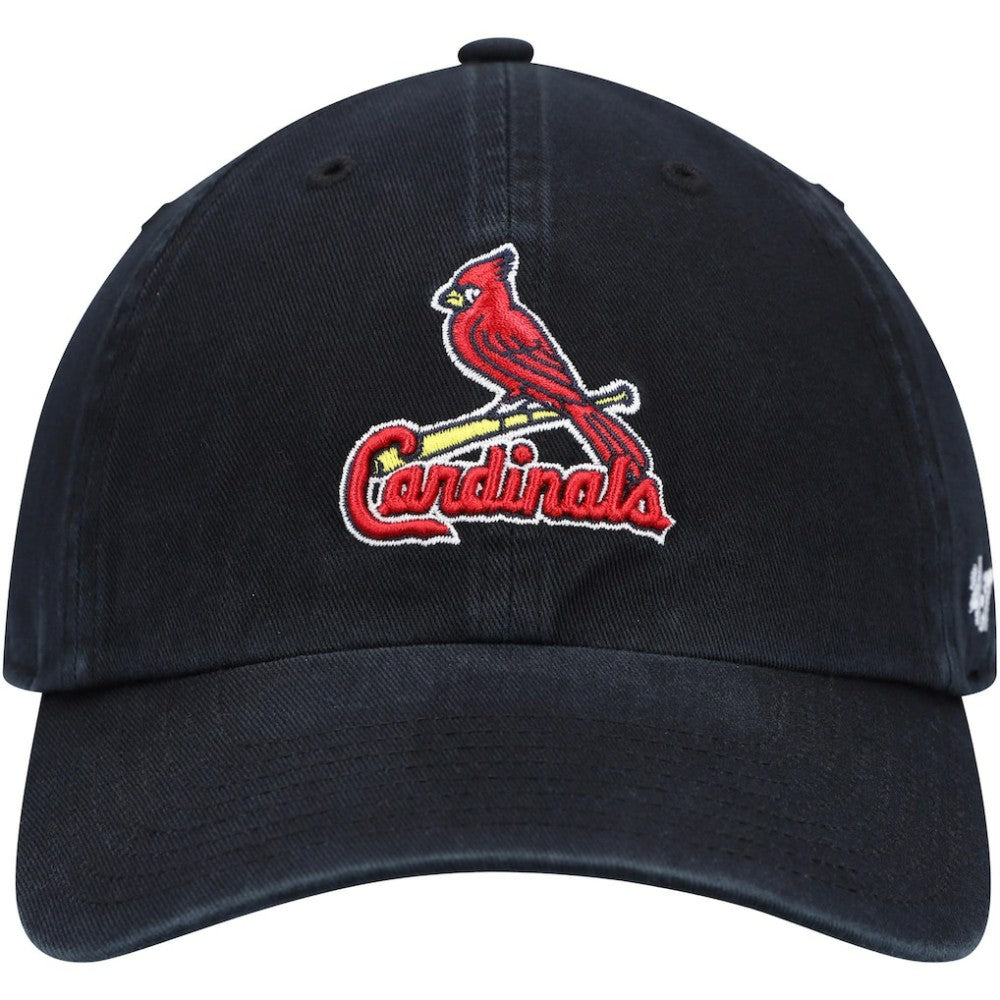St. Louis Cardinals Clean Up Adjustable Hat Black