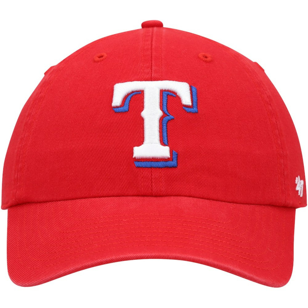 Texas Rangers Clean Up Adjustable Hat Red