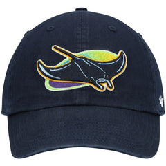Tampa Bay Rays Clean Up Adjustable Hat Navy