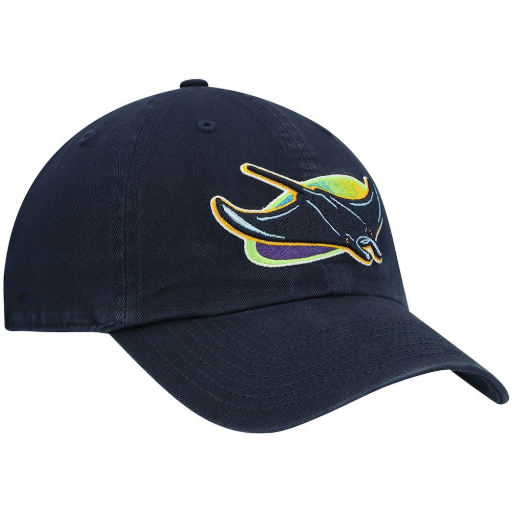 Tampa Bay Rays Clean Up Adjustable Hat Navy