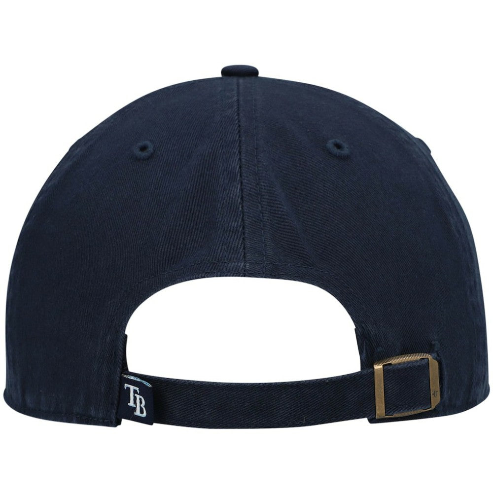 Tampa Bay Rays Clean Up Adjustable Hat Navy