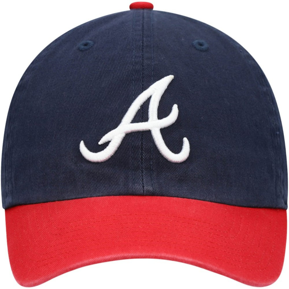 Atlanta Braves Clean Up Adjustable Hat Navy
