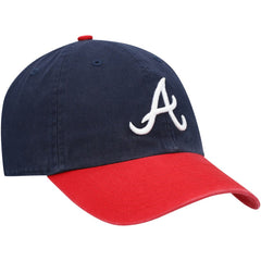 Atlanta Braves Clean Up Adjustable Hat Navy