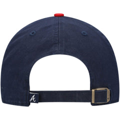 Atlanta Braves Clean Up Adjustable Hat Navy