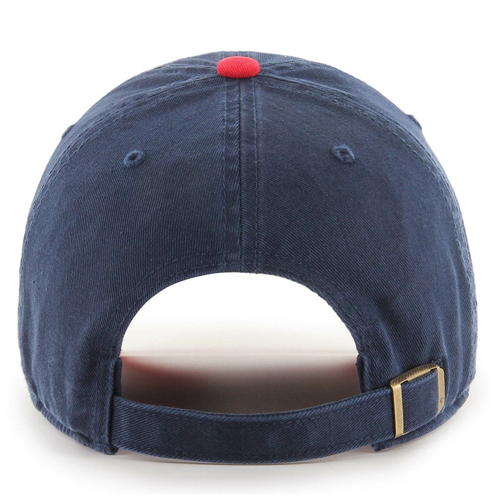 California Angels 1997 Halo Logo Cooperstown Collection Clean Up Adjustable Hat Navy