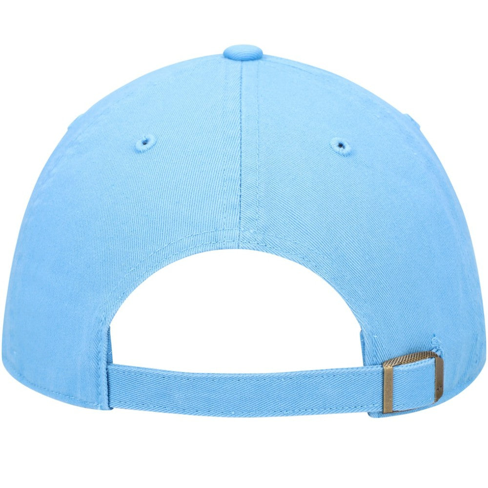 Chicago Cubs Logo Cooperstown Collection Clean Up Adjustable Hat Light Blue
