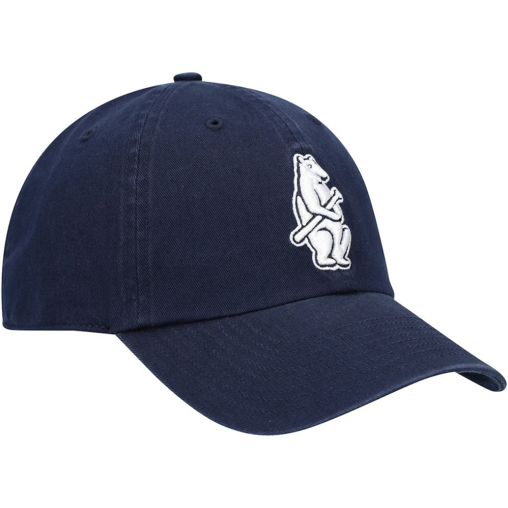 Chicago Cubs 1914 Logo Cooperstown Collection Clean Up Adjustable Hat Navy