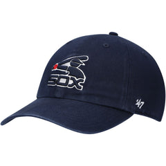 Chicago White Sox 1983 Logo Cooperstown Collection Clean Up Adjustable Hat Navy