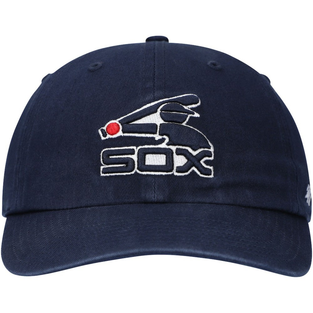 Chicago White Sox 1983 Logo Cooperstown Collection Clean Up Adjustable Hat Navy