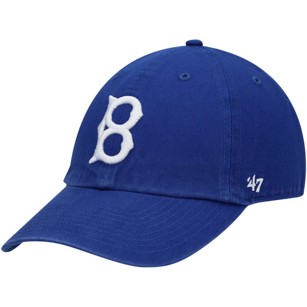 Brooklyn Dodgers 1949 Logo Cooperstown Collection Clean Up Adjustable Hat Royal