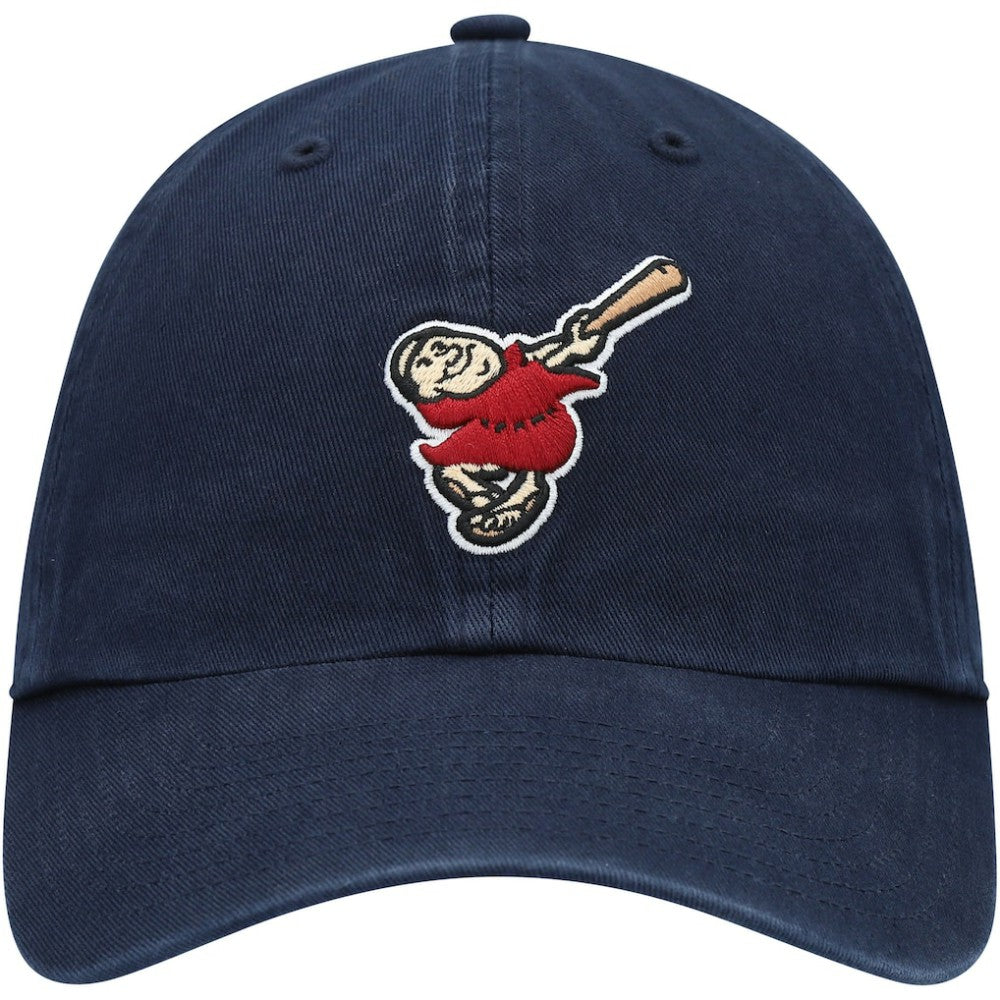 San Diego Padres Logo Cooperstown Collection Clean Up Adjustable Hat Navy