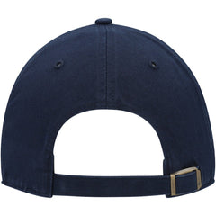 San Diego Padres Logo Cooperstown Collection Clean Up Adjustable Hat Navy