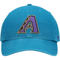 Arizona Diamondbacks Logo Cooperstown Collection Clean Up Adjustable Hat Teal