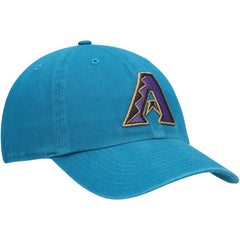 Arizona Diamondbacks Logo Cooperstown Collection Clean Up Adjustable Hat Teal