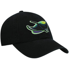 Tampa Bay Rays 2000 Logo Cooperstown Collection Clean Up Adjustable Hat Black