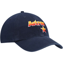 Houston Astros Logo Cooperstown Collection Clean Up Adjustable Hat Navy