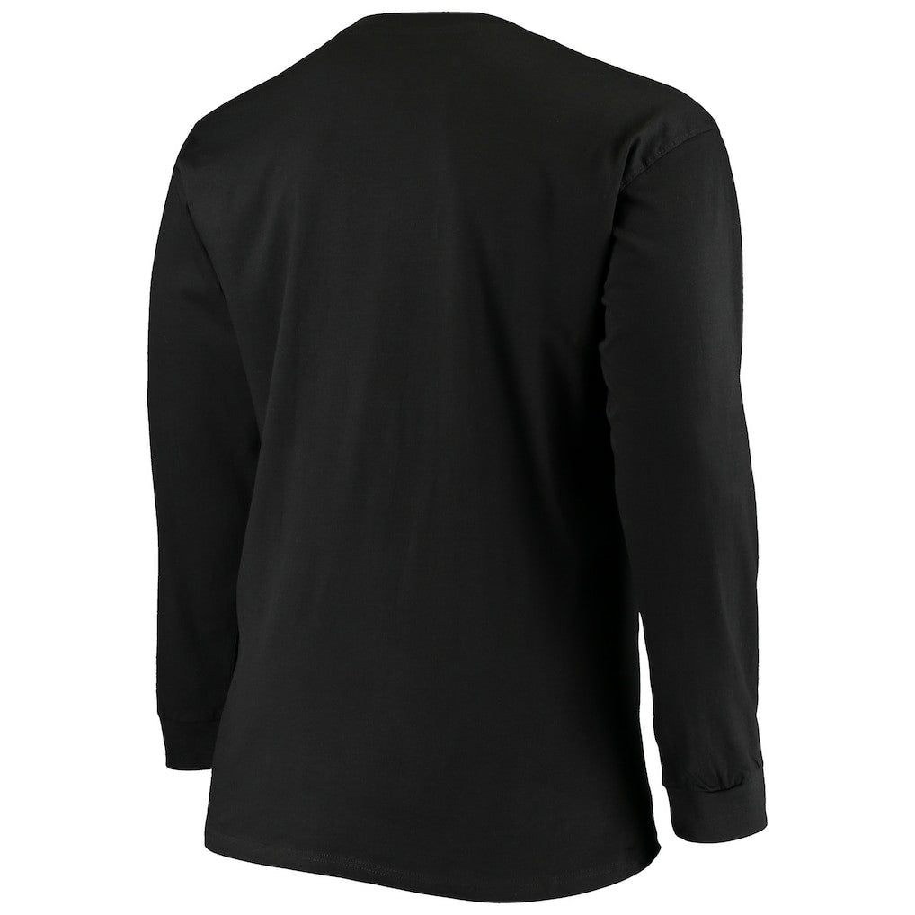 Jacksonville Jaguars Big & Tall Color Pop Long Sleeve T-Shirt - Black discount