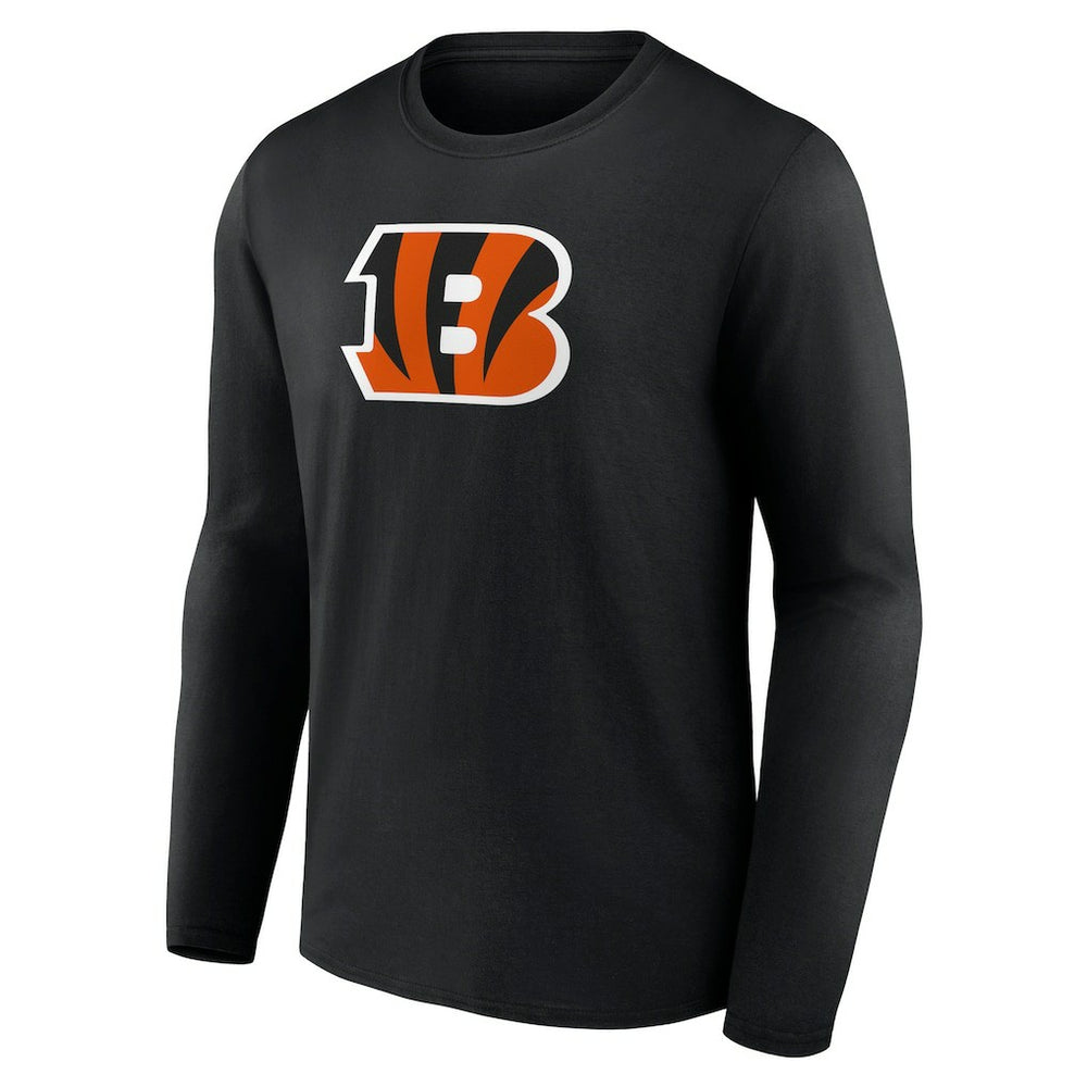 Cincinnati Bengals Primary Team Logo Long Sleeve T-Shirt - Black for sale