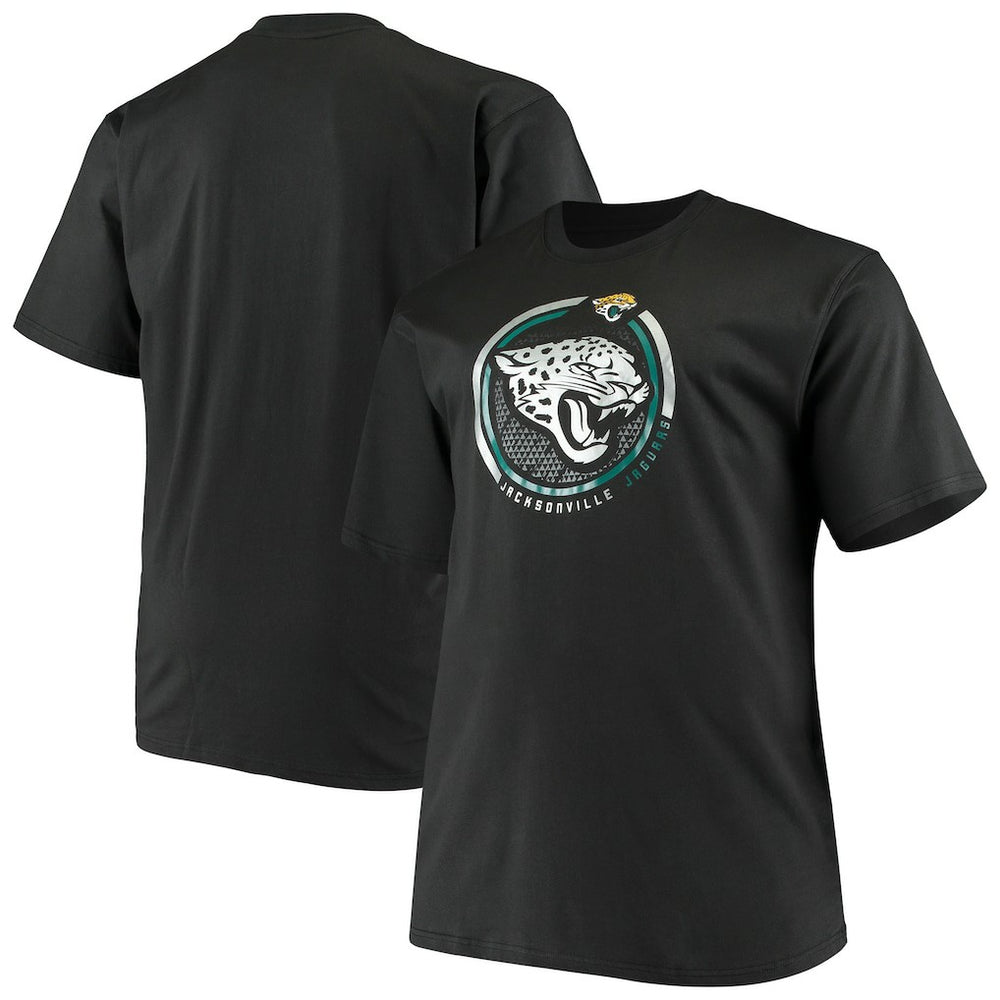 Jacksonville Jaguars Big & Tall Color Pop T-Shirt - Black outlet