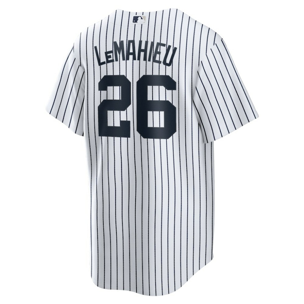 DJ LeMahieu New York Yankees Home Replica Jersey White