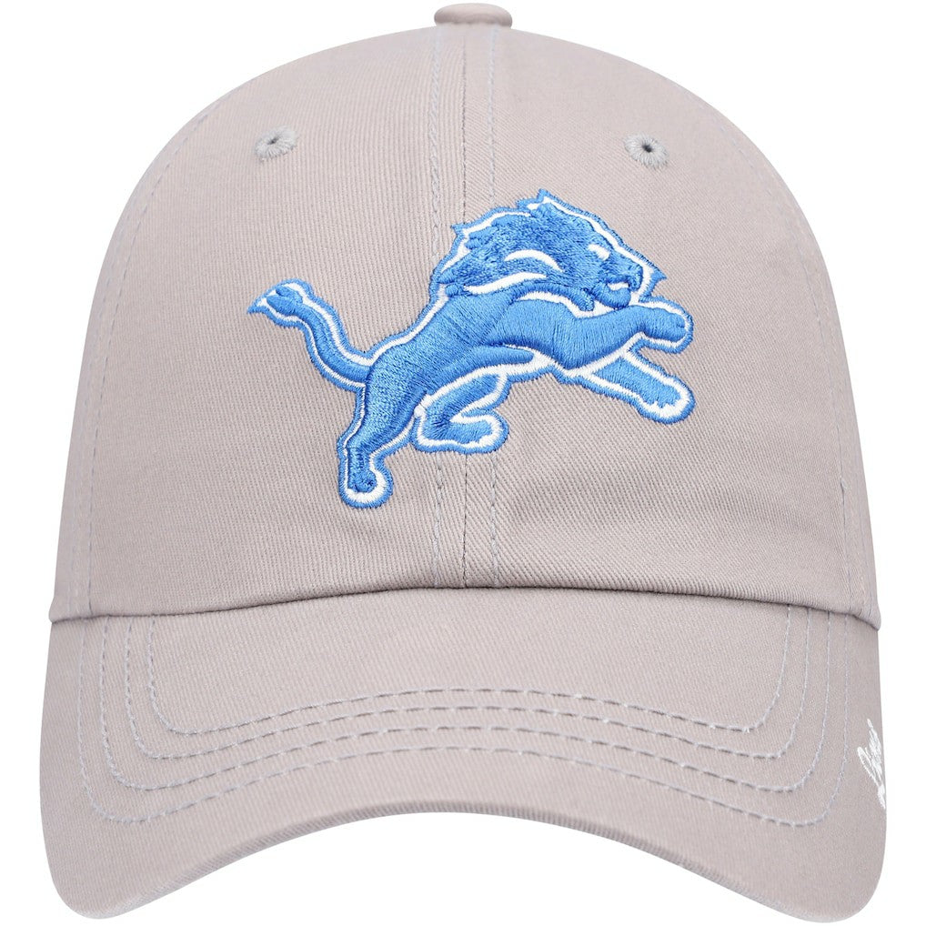 Detroit Lions '47 Women's Miata Clean Up Primary Adjustable Hat - Silver outlet