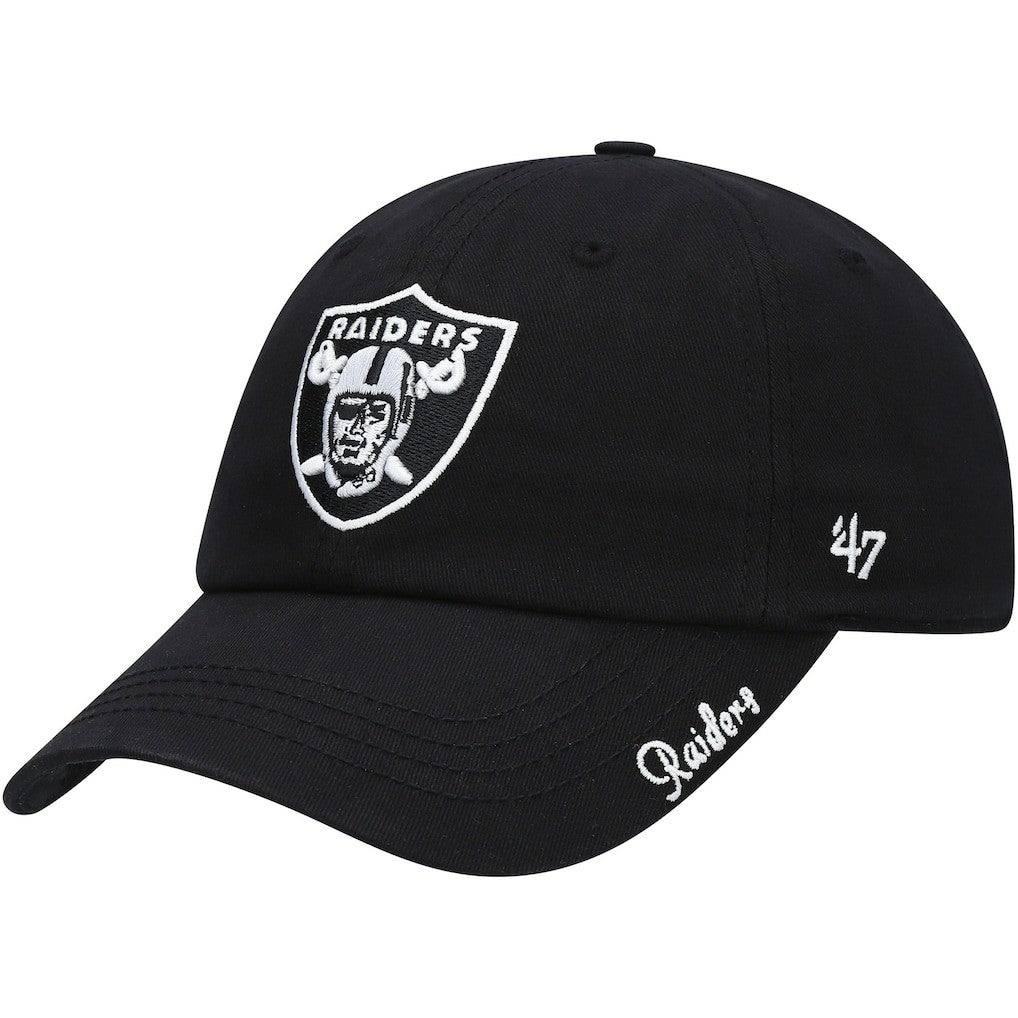 Las Vegas Raiders '47 Women's Miata Clean Up Primary Adjustable Hat - Black cheap