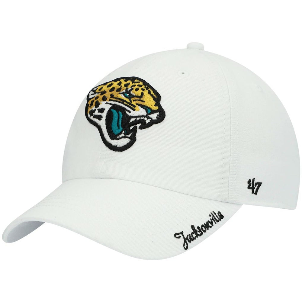 Jacksonville Jaguars '47 Women's Miata Clean Up Logo Adjustable Hat - White for sale