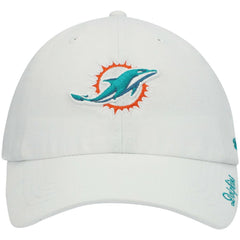 Miami Dolphins '47 Women's Miata Clean Up Logo Adjustable Hat - White online