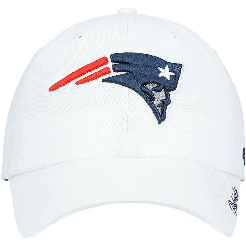 New England Patriots '47 Women's Miata Clean Up Logo Adjustable Hat - White for sale