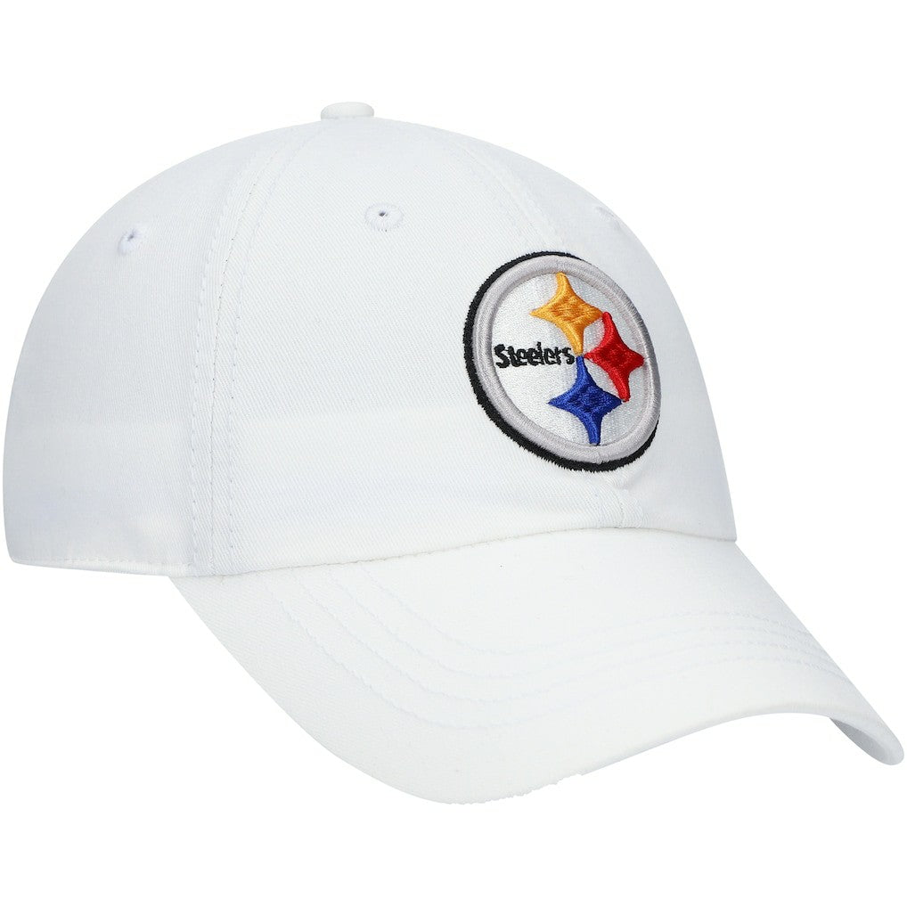 Pittsburgh Steelers '47 Women's Miata Clean Up Logo Adjustable Hat - White for sale
