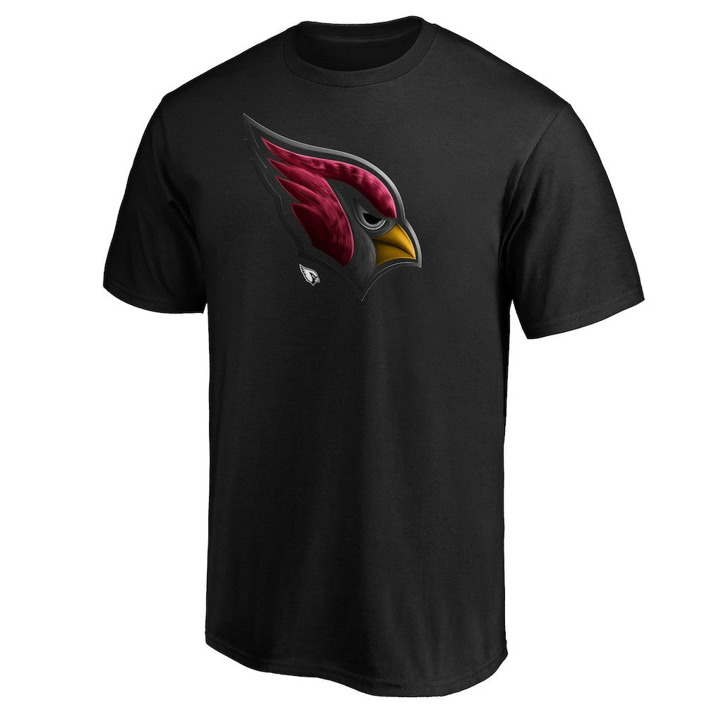 Arizona Cardinals Midnight Mascot Team Logo T-Shirt - Black discount