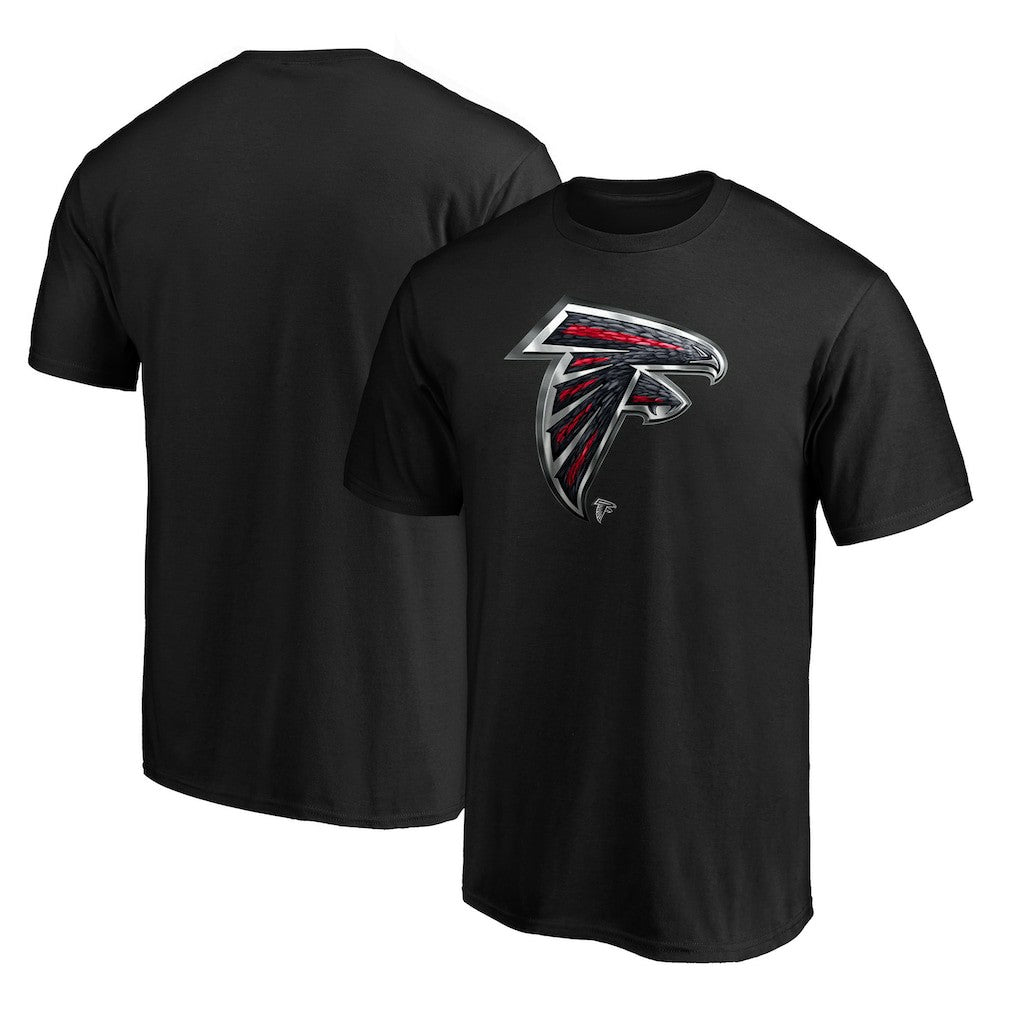 Atlanta Falcons Midnight Mascot Team Logo T-Shirt - Black online