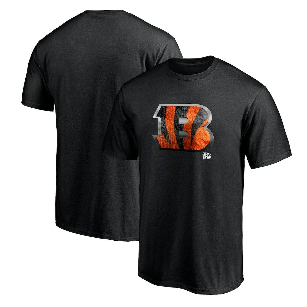 Cincinnati Bengals Midnight Mascot Team Logo T-Shirt - Black online