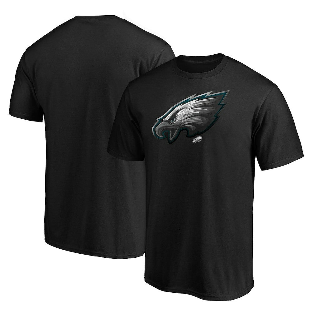 Philadelphia Eagles Midnight Mascot Team Logo T-Shirt - Black cheap