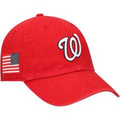 Washington Nationals Heritage Clean Up Adjustable Hat Red