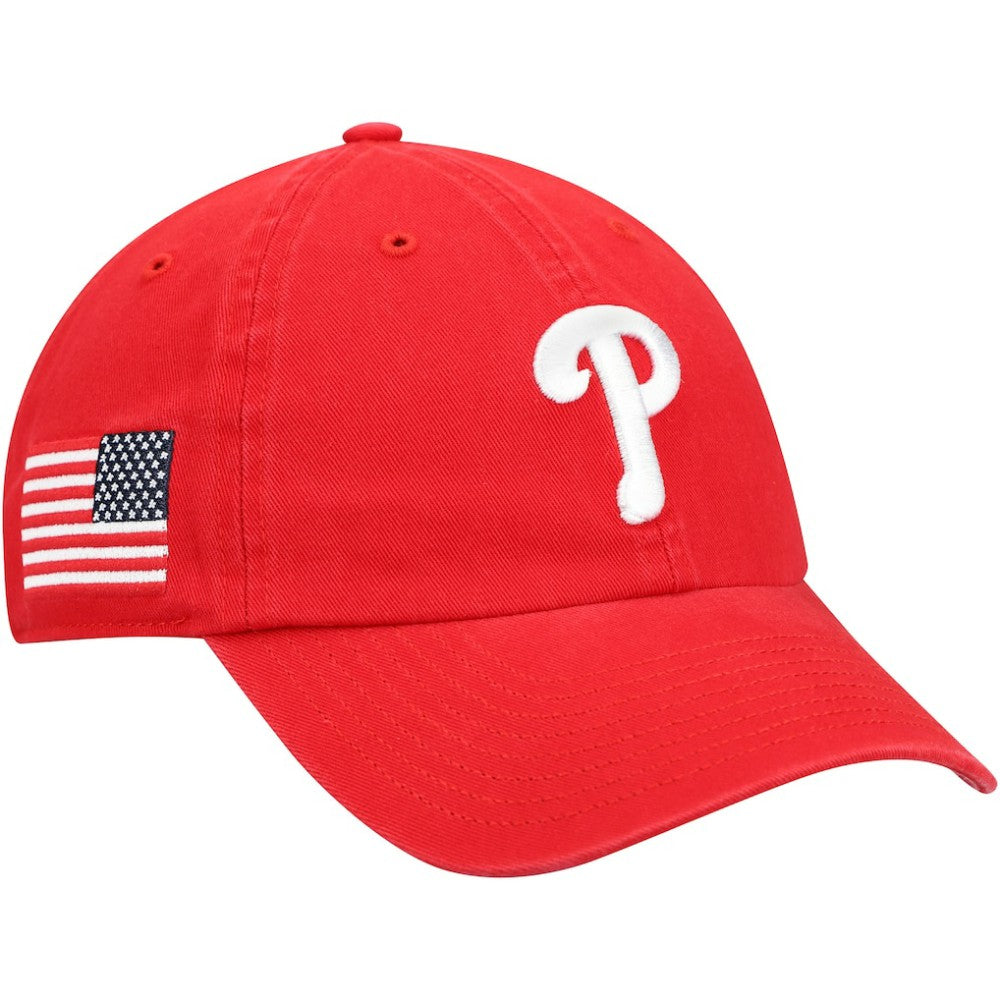 Philadelphia Phillies Heritage Clean Up Adjustable Hat Red