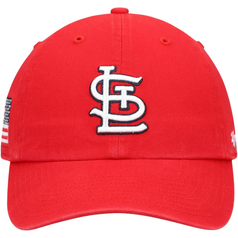 St. Louis Cardinals Heritage Clean Up Adjustable Hat Red