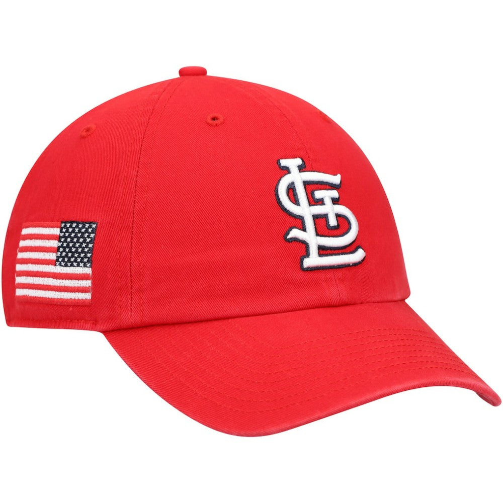 St. Louis Cardinals Heritage Clean Up Adjustable Hat Red