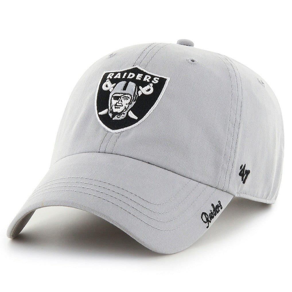 Las Vegas Raiders '47 Women's Miata Clean Up Secondary Adjustable Hat - Silver outlet