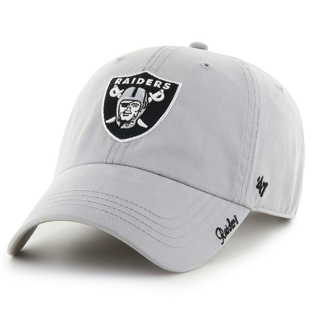 Las Vegas Raiders '47 Women's Miata Clean Up Secondary Adjustable Hat - Silver outlet