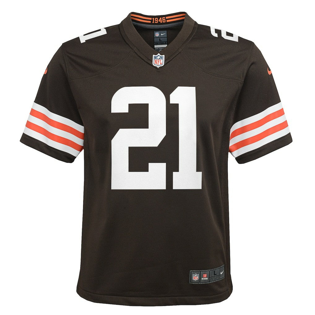 Denzel Ward Cleveland Browns Youth Game Jersey - Brown for sale