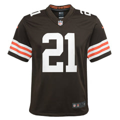 Denzel Ward Cleveland Browns Youth Game Jersey - Brown for sale