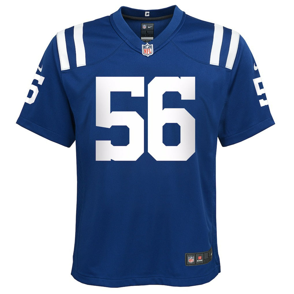 Quenton Nelson Indianapolis Colts Youth Game Jersey - Royal discount