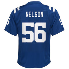 Quenton Nelson Indianapolis Colts Youth Game Jersey - Royal discount