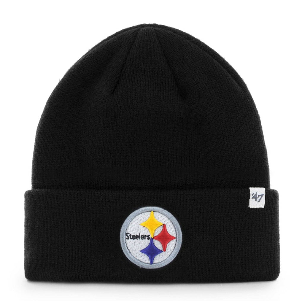 Pittsburgh Steelers '47 Primary Basic Cuffed Knit Hat - Black outlet