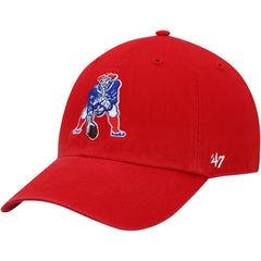 New England Patriots '47 Clean Up Adjustable Hat - Red outlet